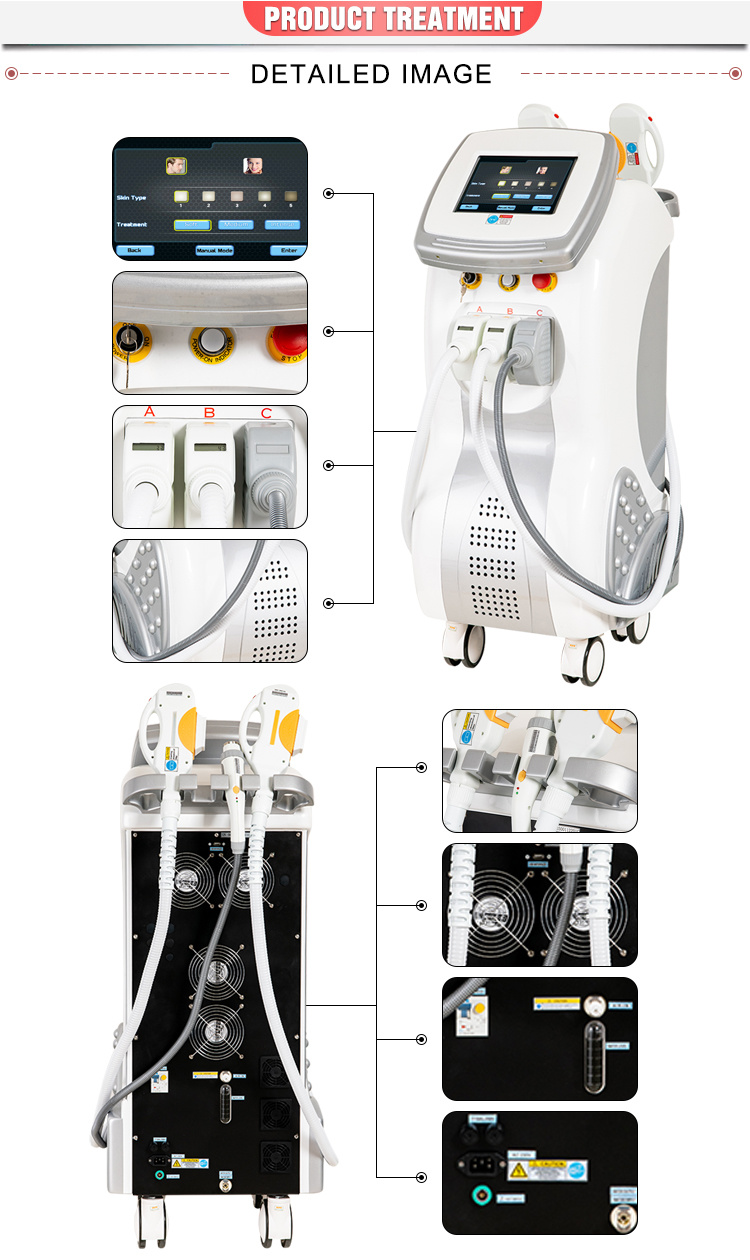 Weifang Huamei Elight IPL Shr RF Multifunction Beauty Machine