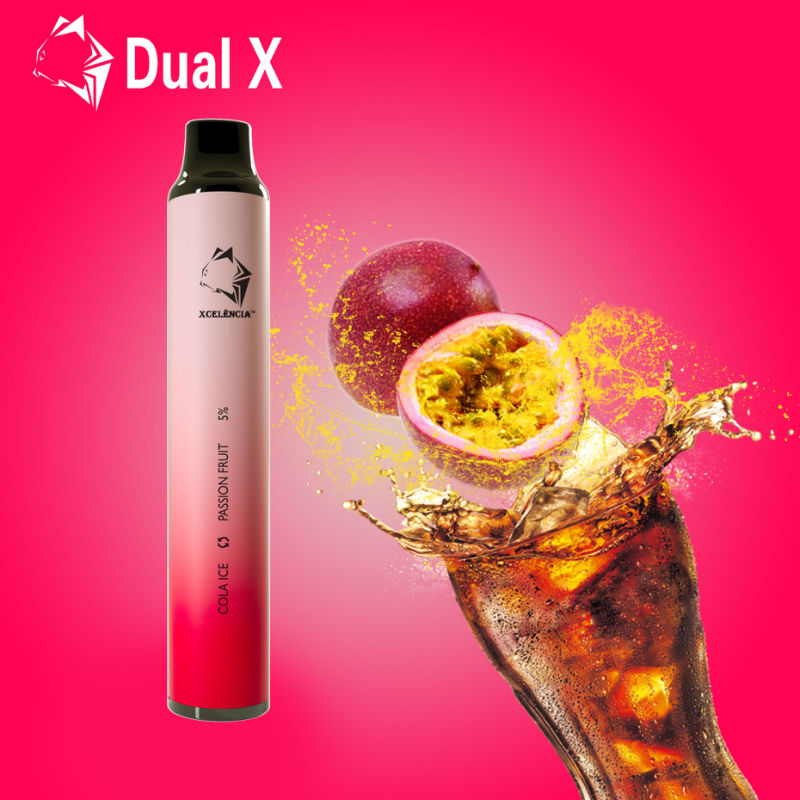 Dual-X 1400 Puffs 2in1 Disposable Vape Double Flavors Switch Vape