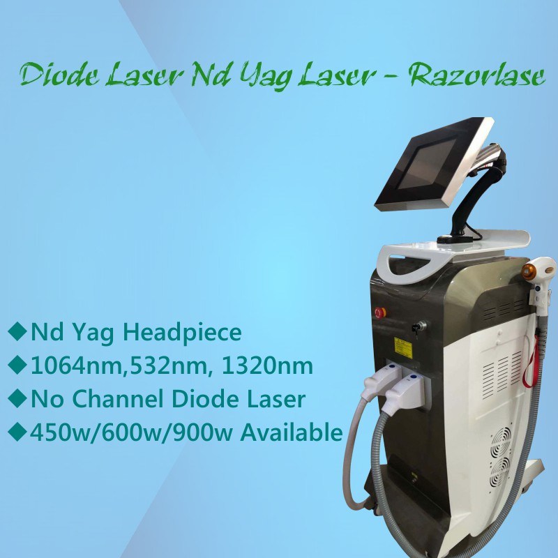Diode Laser ND YAG Laser 2in1 Multi-Function Combined Machine