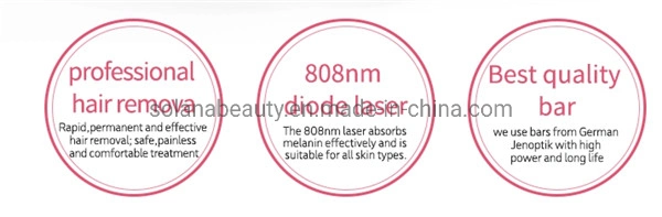 Home Use 808nm Diode Laser Device for Epilation Hair Removal