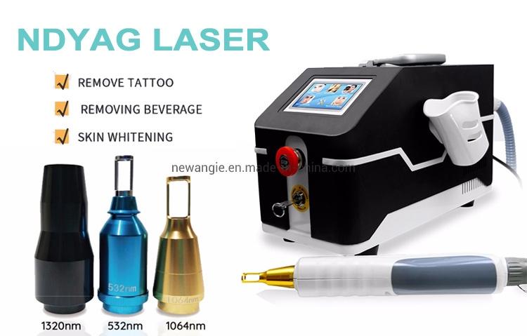 1064nm 532nm 1320nm Tattoo Removal Long Pulse ND YAG Laser