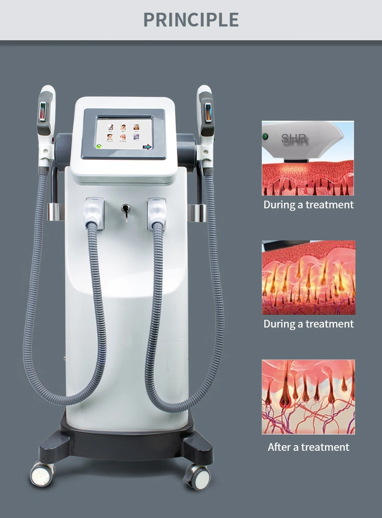 2019 Neaest IPL Shr Elight Permanent Hair Removal Skin Rejuvenation Equipment Beauty Machine with Skin Care