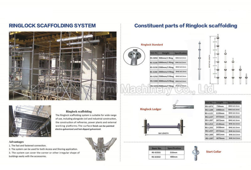 Favorable Price Frame Scaffolding, Kwikstage Scaffolding, Ringlock Scaffolding