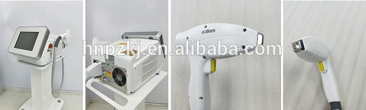 Portable Soprano Laser Hair Removal Machine 808 Nm Diode Laser / 808 Diode Laser