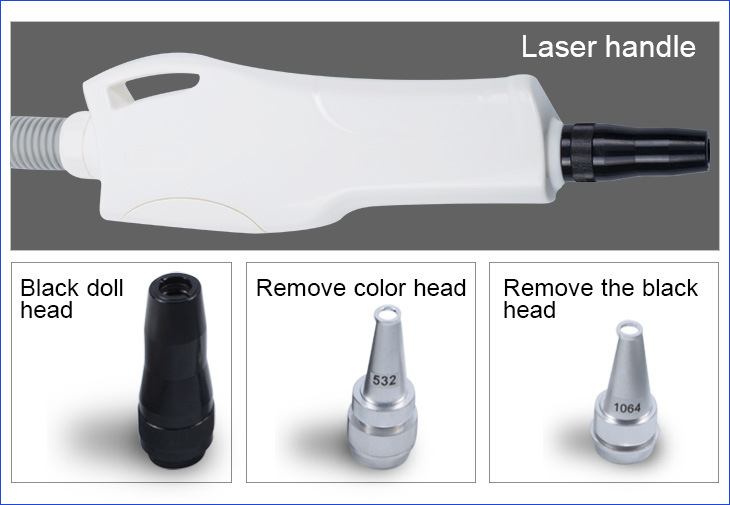 Multifunction Q-Switch ND YAG Laser Hair Tattoo Removal Epilator Beauty Equipment