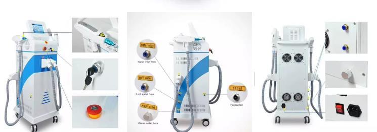 IPL Shr Opt ND: YAG Laser Hair Removal RF Skin Tightening