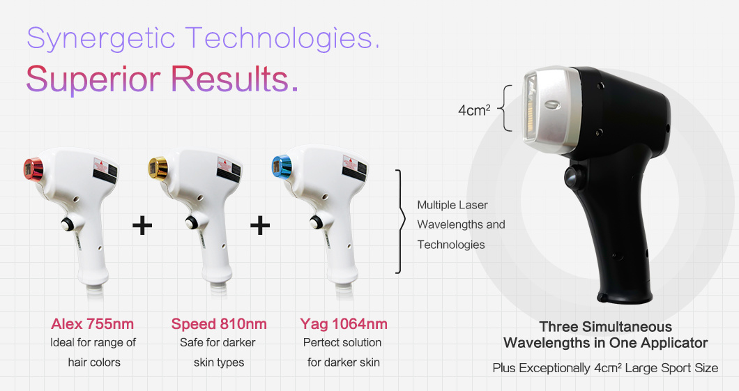 Multifunctional Professional Permanent Diode Laser Hair Removal Machine