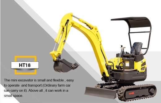 Ce Approved Mini Crawler Excavators with Yanmar Kubota Engine Multi-Function Used Machine