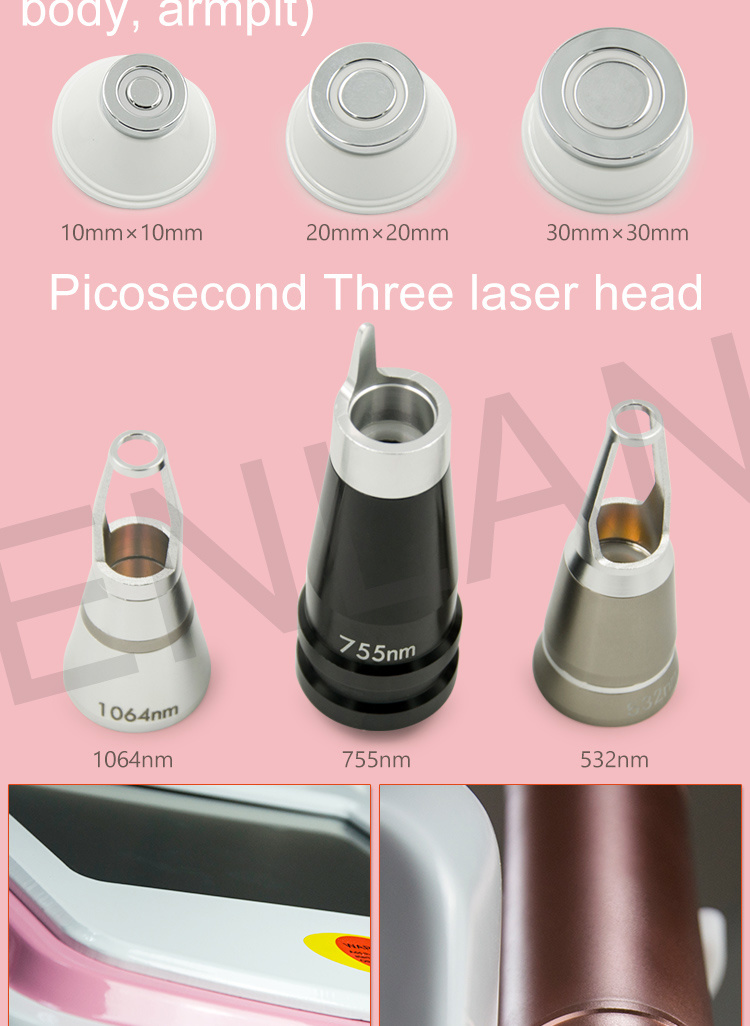 Multifunction Beauty Equipment Elight Hair Removal Shr IPL + Pico Laser + RF with Different Color