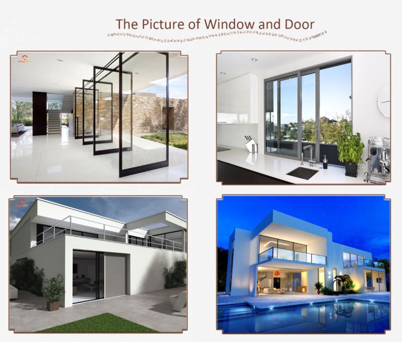 Cheap Price of Aluminium Sliding Window Casement Window and Folding Window Door