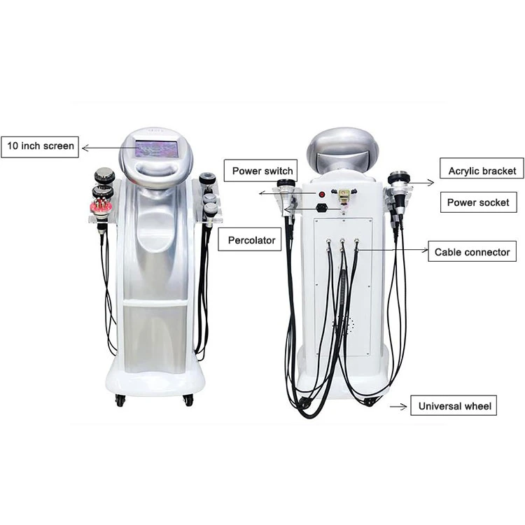 My-S020I Beauty Equipment Ultrasonic Cavitation 40K 80K Fat Dissolving RF Vacuum Cavitation Slimming Machine