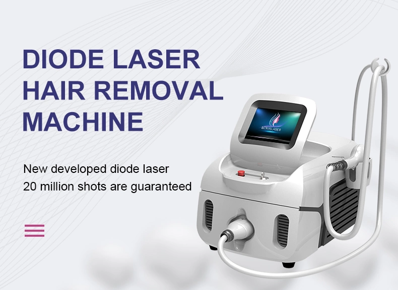 TUV Medical CE Approved Germany Bars 808 Diode Laser Machine with New Designed Handpiece