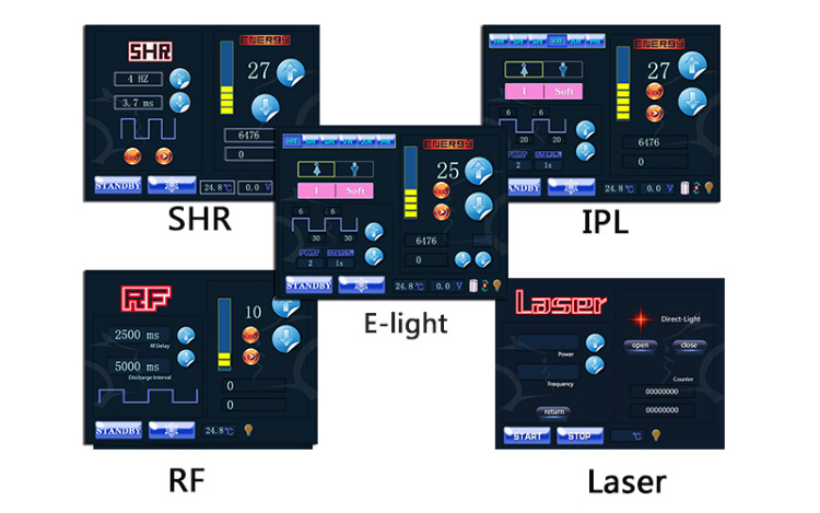 Elight Shr ND YAG Laser Multifunction Machine