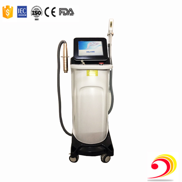 Opt Shr IPL RF ND YAG Laser Machine Tattoo Hair Removal Machine