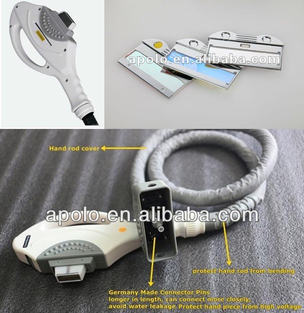 Hair Removal Beauty Skin Opt Shr IPL Hair Loss Machine / IPL Epilator Instrument