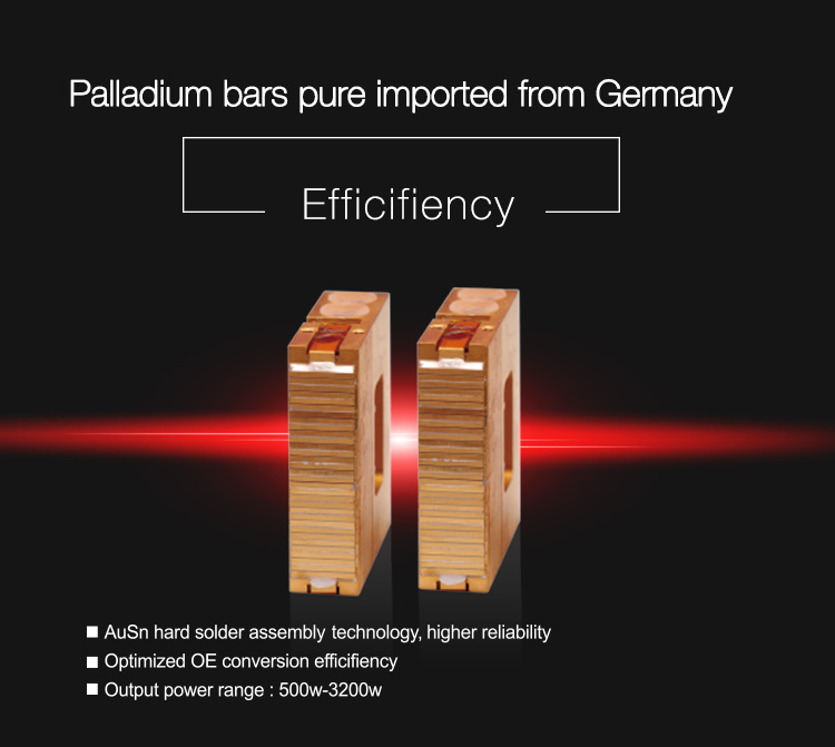 3 Wavelengths Diode Laser 755/808/1064nm Germany Pallidium Bars