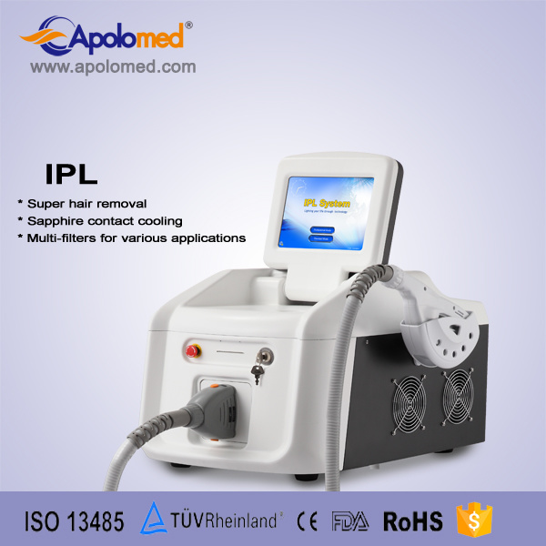 Portable IPL Beauty Machine (IPL+E-light+RF) (HS-300C)