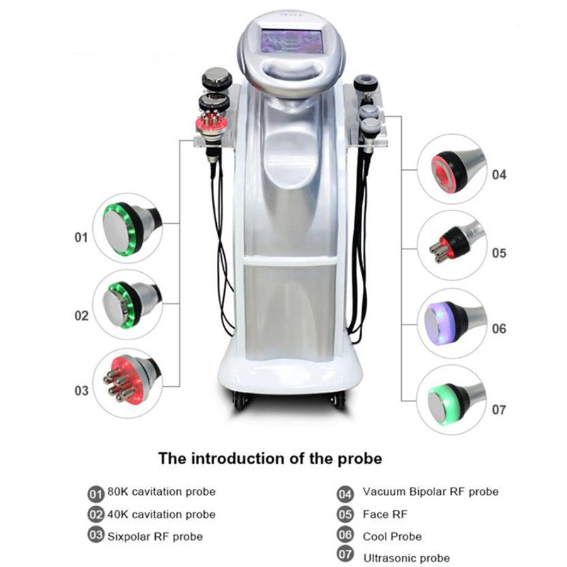 My-S020I Beauty Equipment Ultrasonic Cavitation 40K 80K Fat Dissolving RF Vacuum Cavitation Slimming Machine