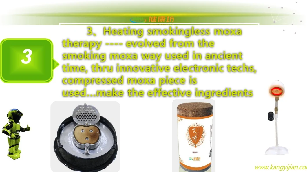 Multifunctional Home Use Medical Warm Therapy Moxibustion Machine for Beauty with 5 Modes