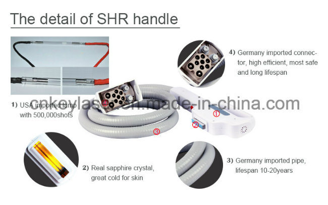 Shr IPL Laser Super Hair Removal Skin Care Machine