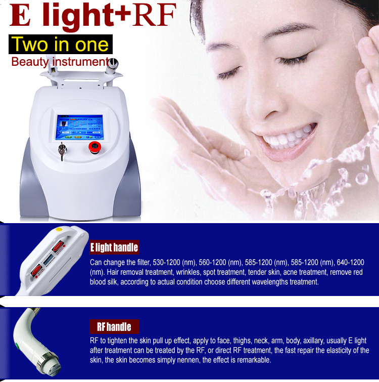 Portable Opt IPL Shr Hair Removal RF Skin Tightening Beauty Machine
