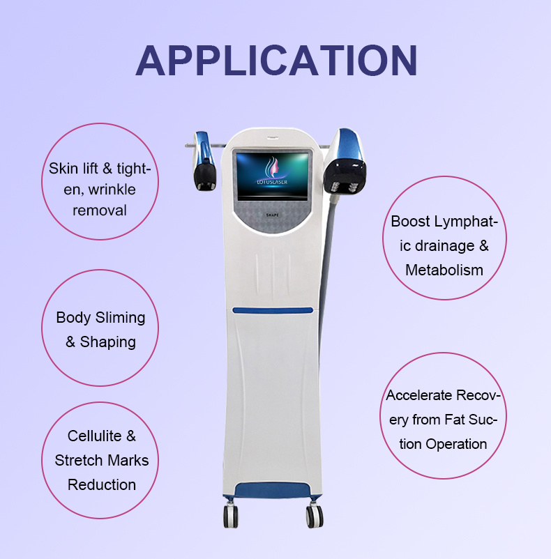Best Quality Body Shaping Slimming Machine Combine Vacuum Suction + Radiofrequency RF
