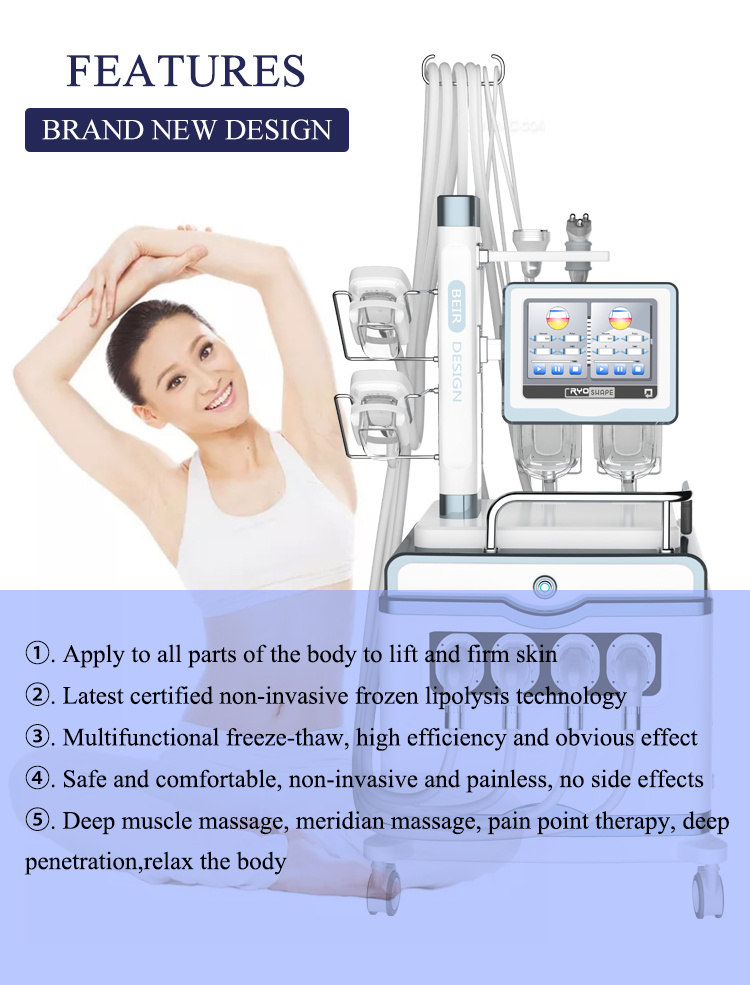 2020newest Cryolipolysis Muntifunctional Fat Freezing Slimming Machine