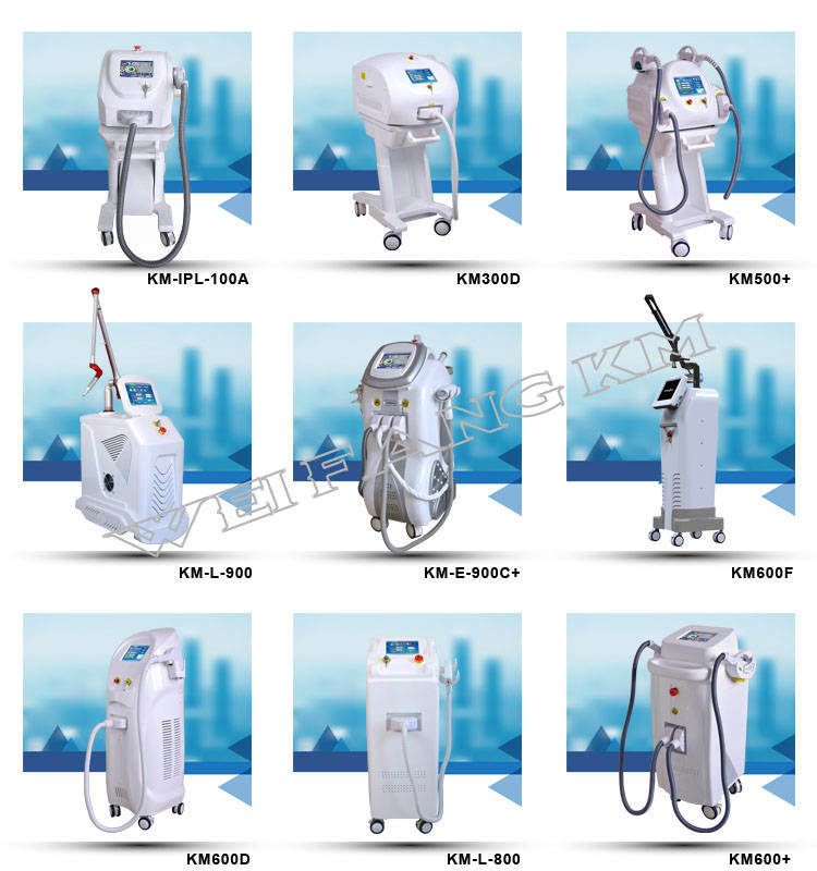 Multifunction Elight IPL Diode Laser ND YAG Laser Hair and Tattoo Removal Machine
