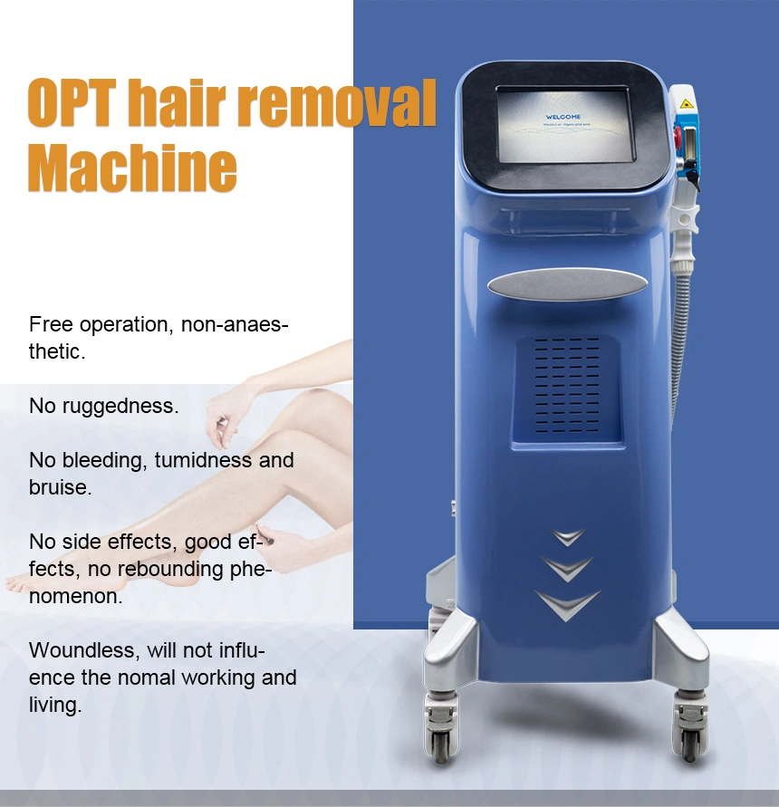 New Freezing Opt Hair Removal Vascular Removal Machine IPL Machine
