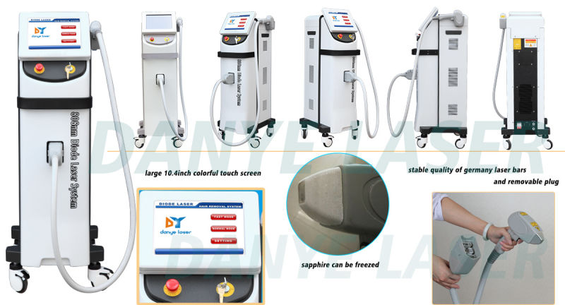 Pain Free Diode 808nm 810nm Laser Hair Removal Machine