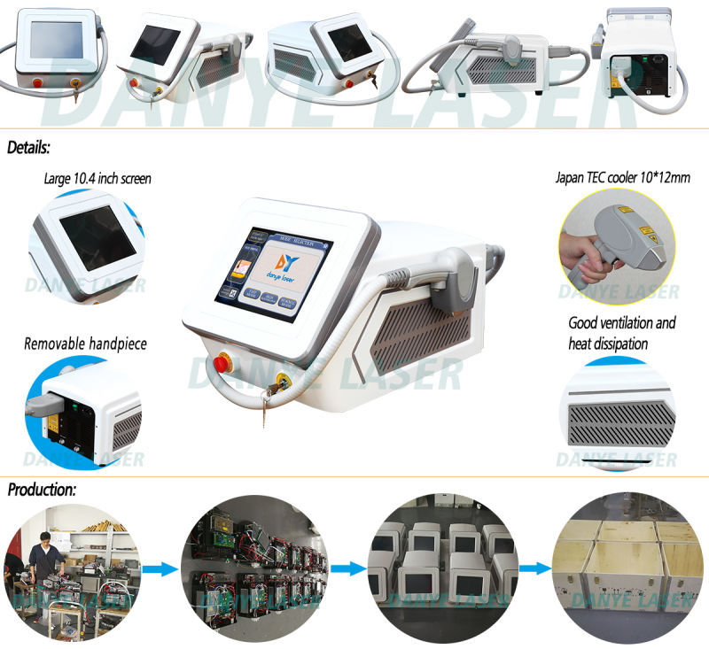 Top Quality Popular Laser Hair Removal Machine Diode Laser 808