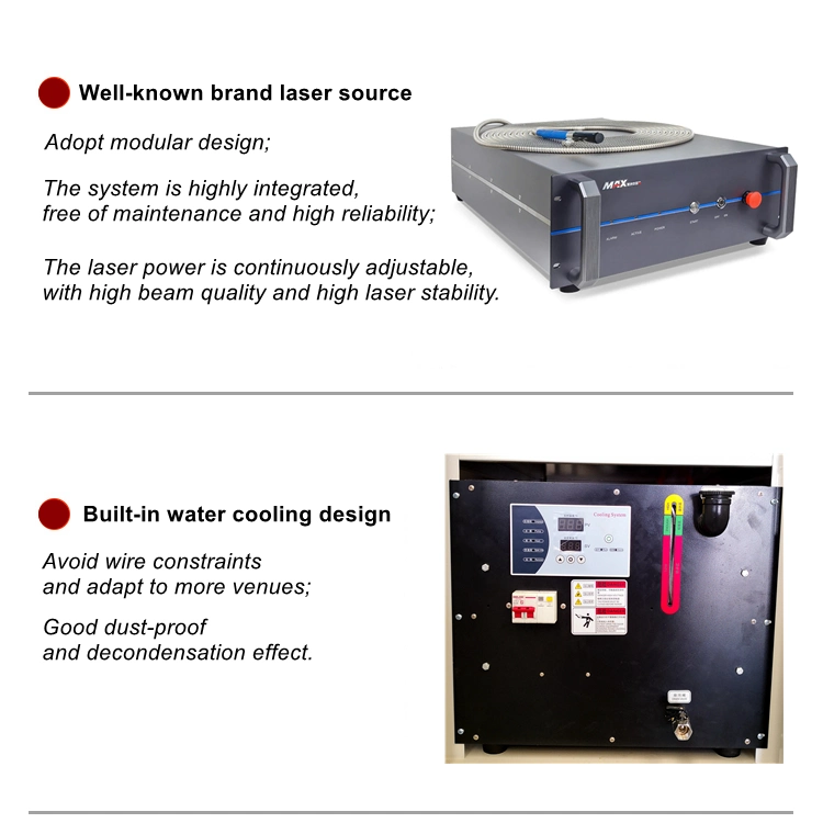 1000W 1500W Multifunctional Automatic Stainless Steel Laser Welding Machine