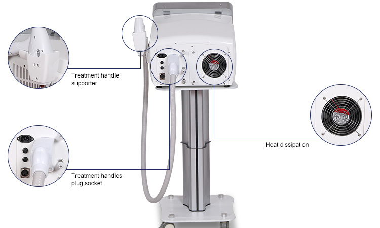 Laser Soprano Ice Mixed Diode Laser 808nm Laser Hair Removal 400W Soprano Ice Platinum