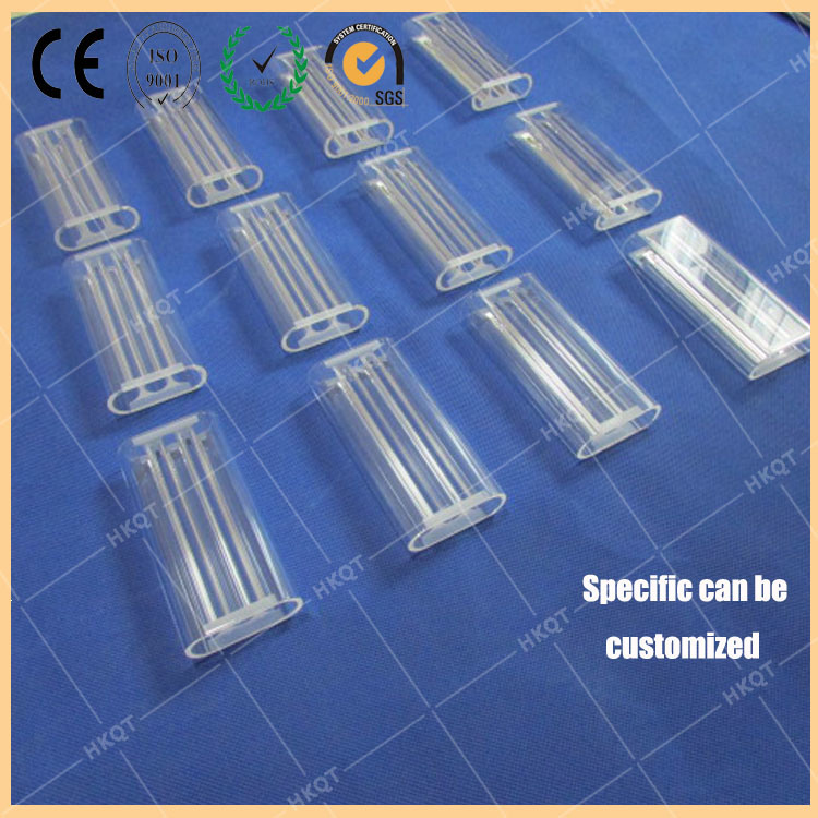 Quartz Glass Laser Cavity Electrode Tube Laser Discharge Tube