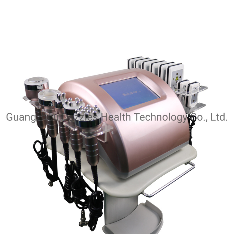 6 In1 Cavitation Laser Lipolaser Slimming Machine