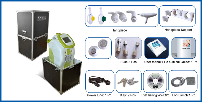 Elight (IPL+RF) +Bipolar RF RF +ND YAG Laser 3 in 1 Beauty Machine