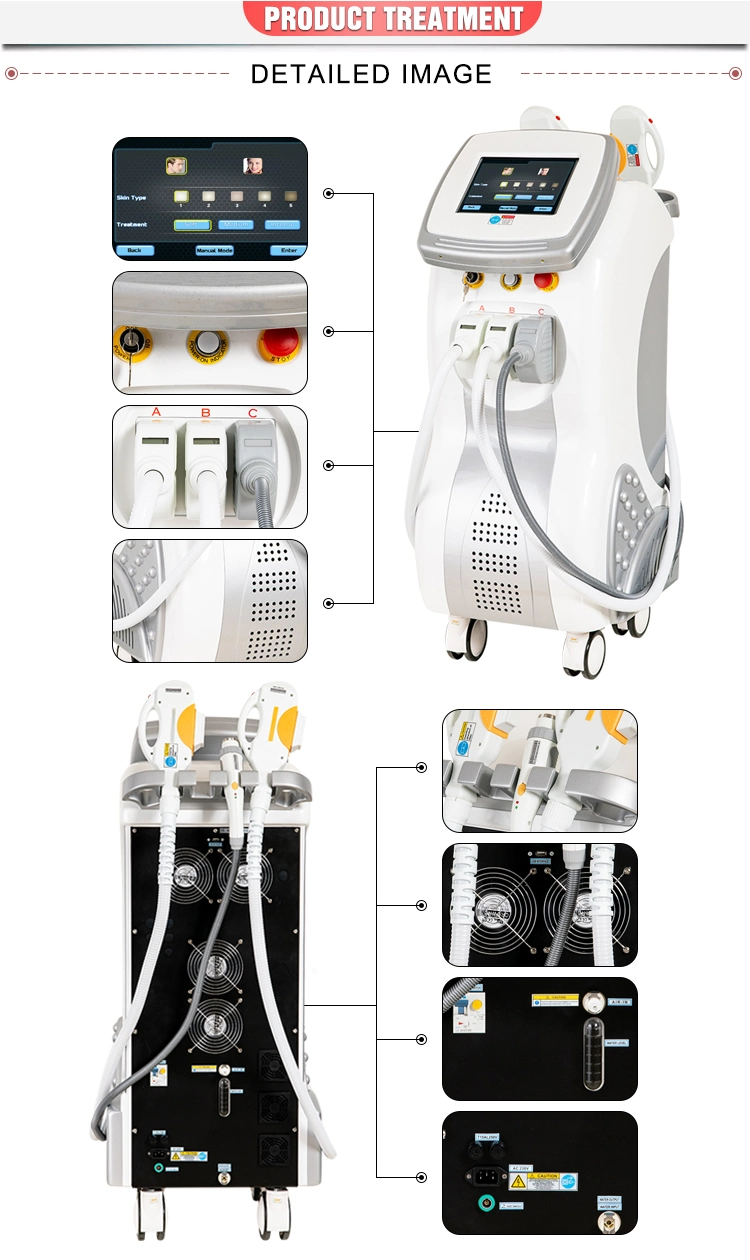 Multifunction Beauty Salon Equipment (IPL+RF+elight+cavitation)