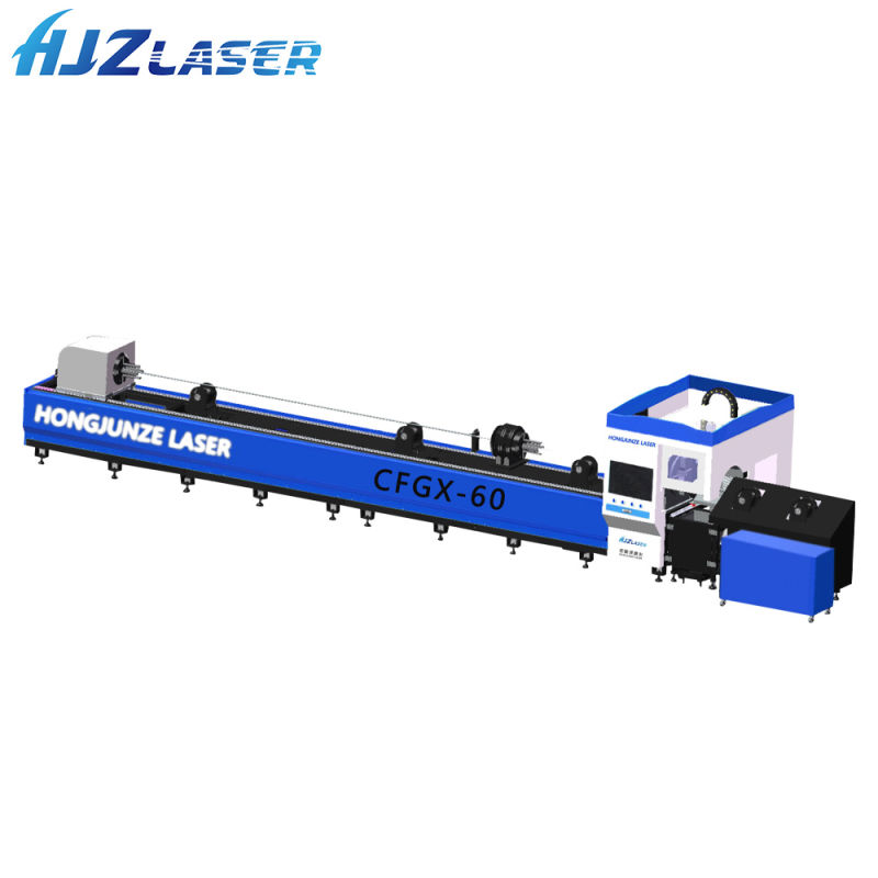 Tube 1000W Cost Effective Metal Pipe CNC Fiber Laser Tube Cutting Machine