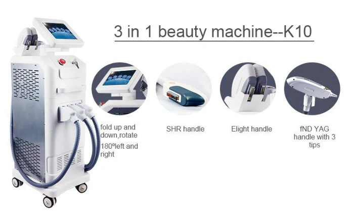 ND: YAG Shr Hair Removal Machine Multifunction System