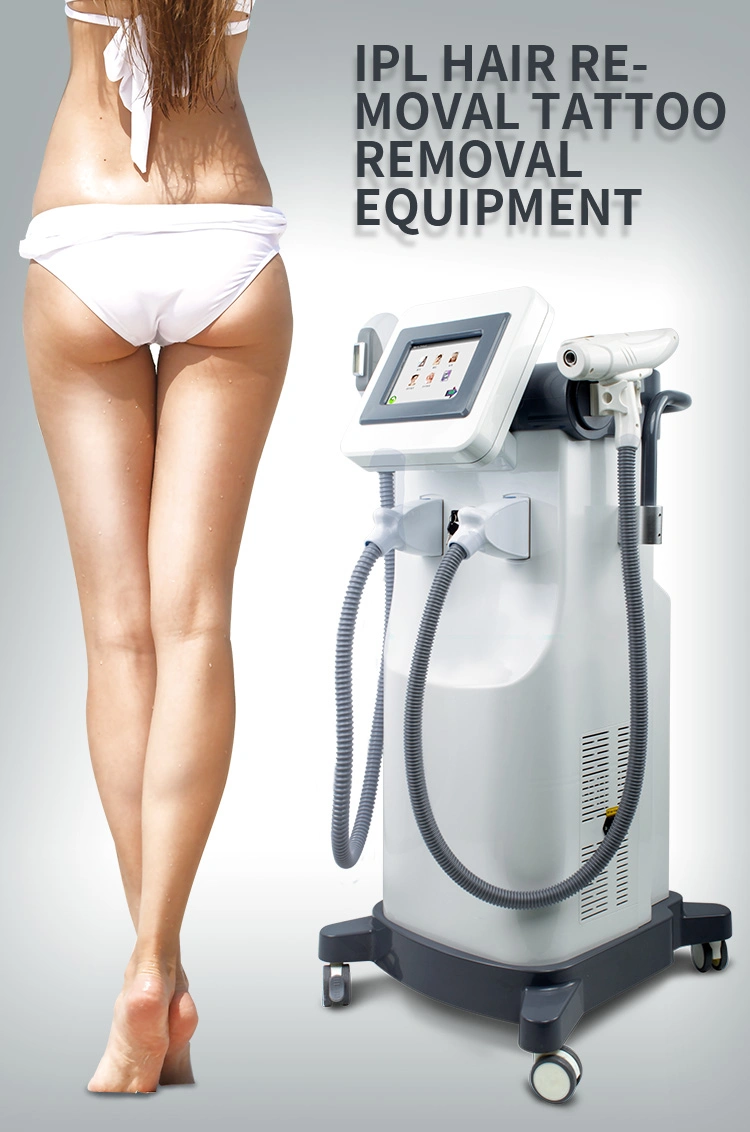 Multifunction 2 in 1 Opt Shr Hair Removal Laser Tattoo Removal Beauty Machine