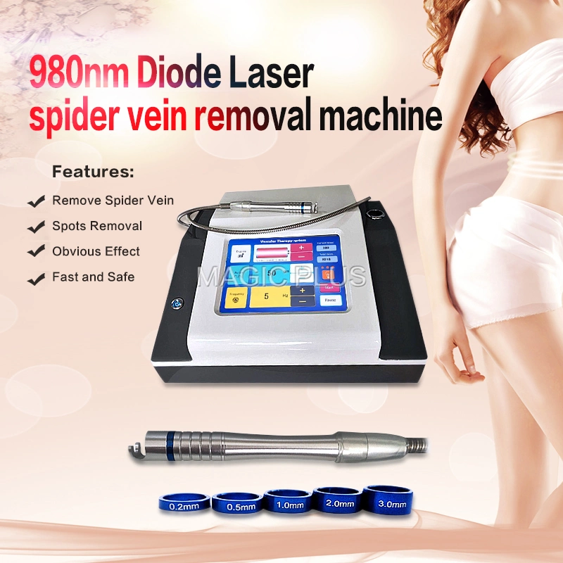 Multifunctional Diode Infrared Laser 980/1470 Nm Spider Vein Removal Diode Laser Vascular Equipment