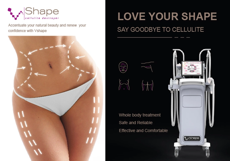 Vacuum Suction Real Professional RF Slimming Machine Full Body Treatment Velashape for Body Face Eyes Treat