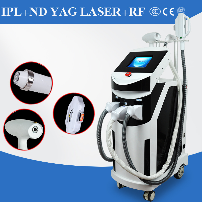 4 in 1 Shr IPL Hair Removal/ IPL Laser Hair Removal Machine/ Shr IPL RF ND YAG Laser Multifunction Beauty