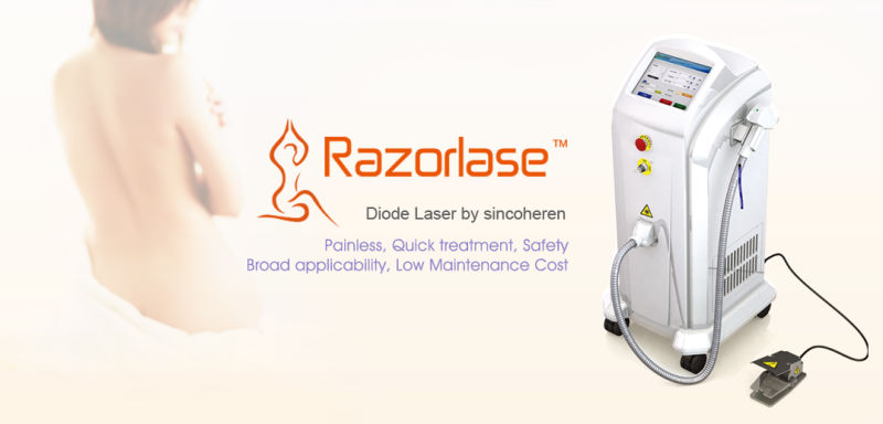 2016 808nm Diode Laser Permanent Hair Removal Laser