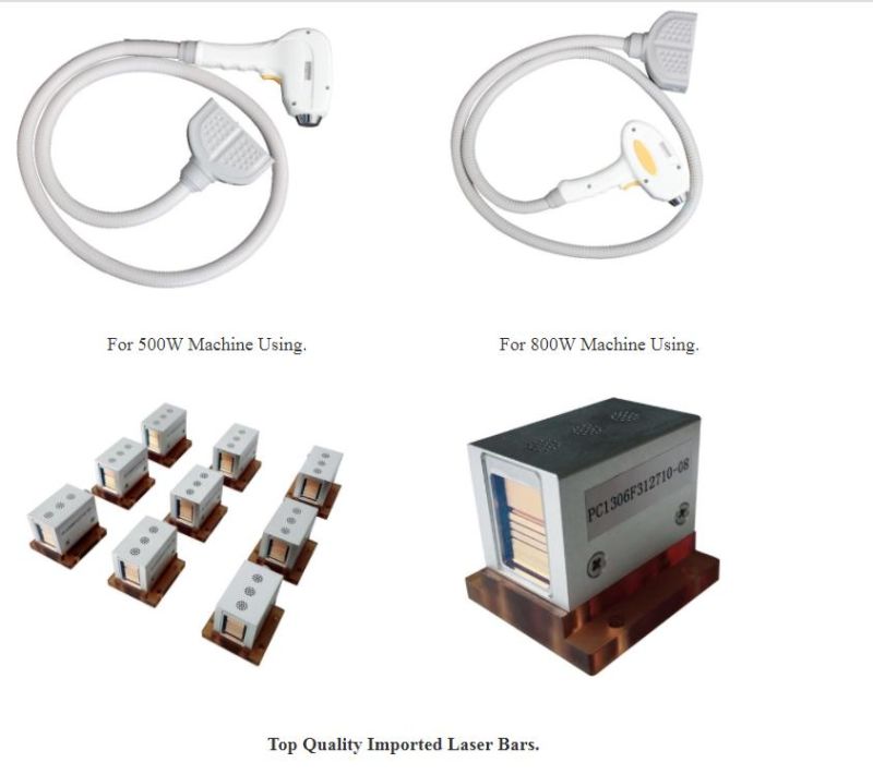 Popular Powerful Germany Bars 808nm Diode Laser for Hair Removal