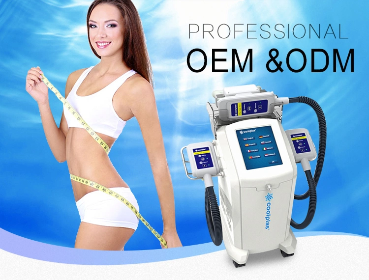 Korea Cool Tech Fat Freezing Coolplas Machine Body Slimming Cryotherapy Machine Price