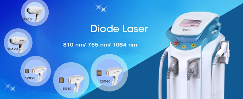 Three Wavelength 755/810/1064nm Diode Laser