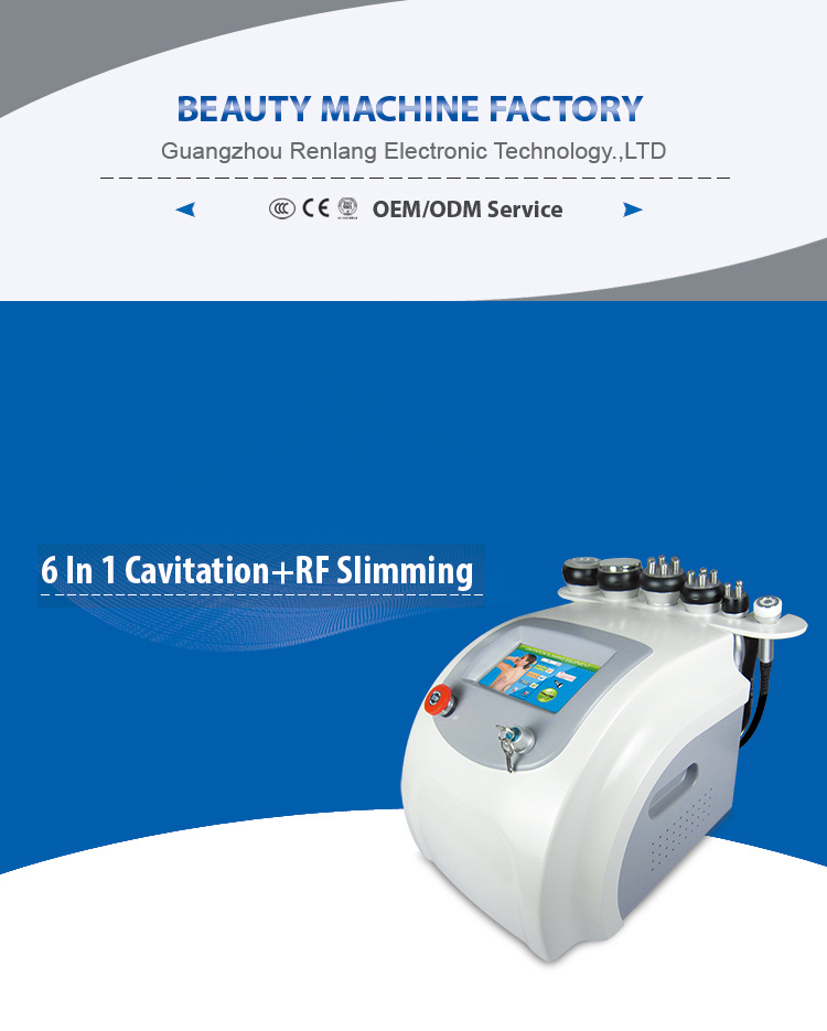 2019 Ultrasonic Cavitation Radio Frequency 40K Cavitation RF Machine