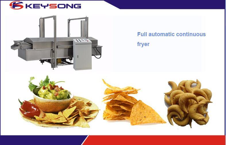 Multi-Function Continuous Frying Machine