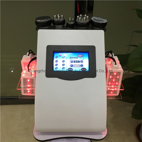 OEM 6 in 1 Vacuum RF Cavitation Slimming Machine Lipo Laser Machine